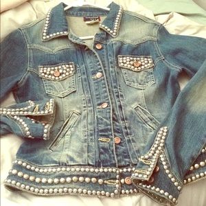 Studded Denim Jacket